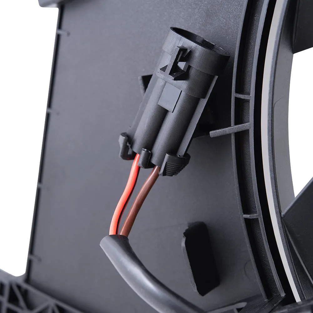 Brock Aftermarket Replacement Cooling Fan Assembly Compatible With 2015-2021 RAM Promaster City 2.4L