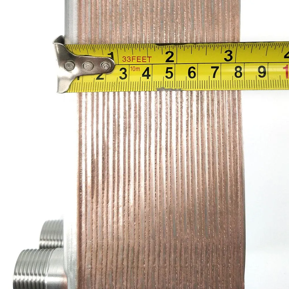 Chillout Threaded MKIV Counterflow Plate Heat Exchanger (30 plate) 1/2Inch Male