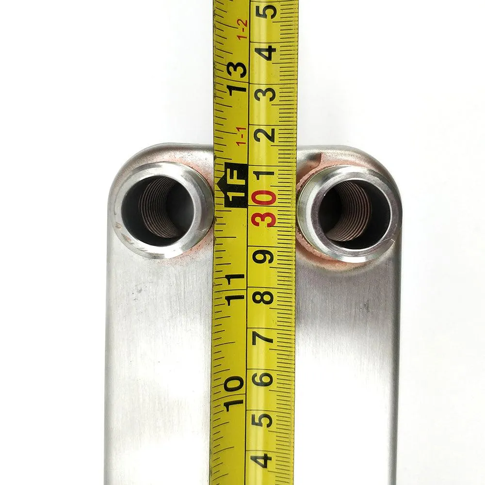 Chillout Threaded MKIV Counterflow Plate Heat Exchanger (30 plate) 1/2Inch Male