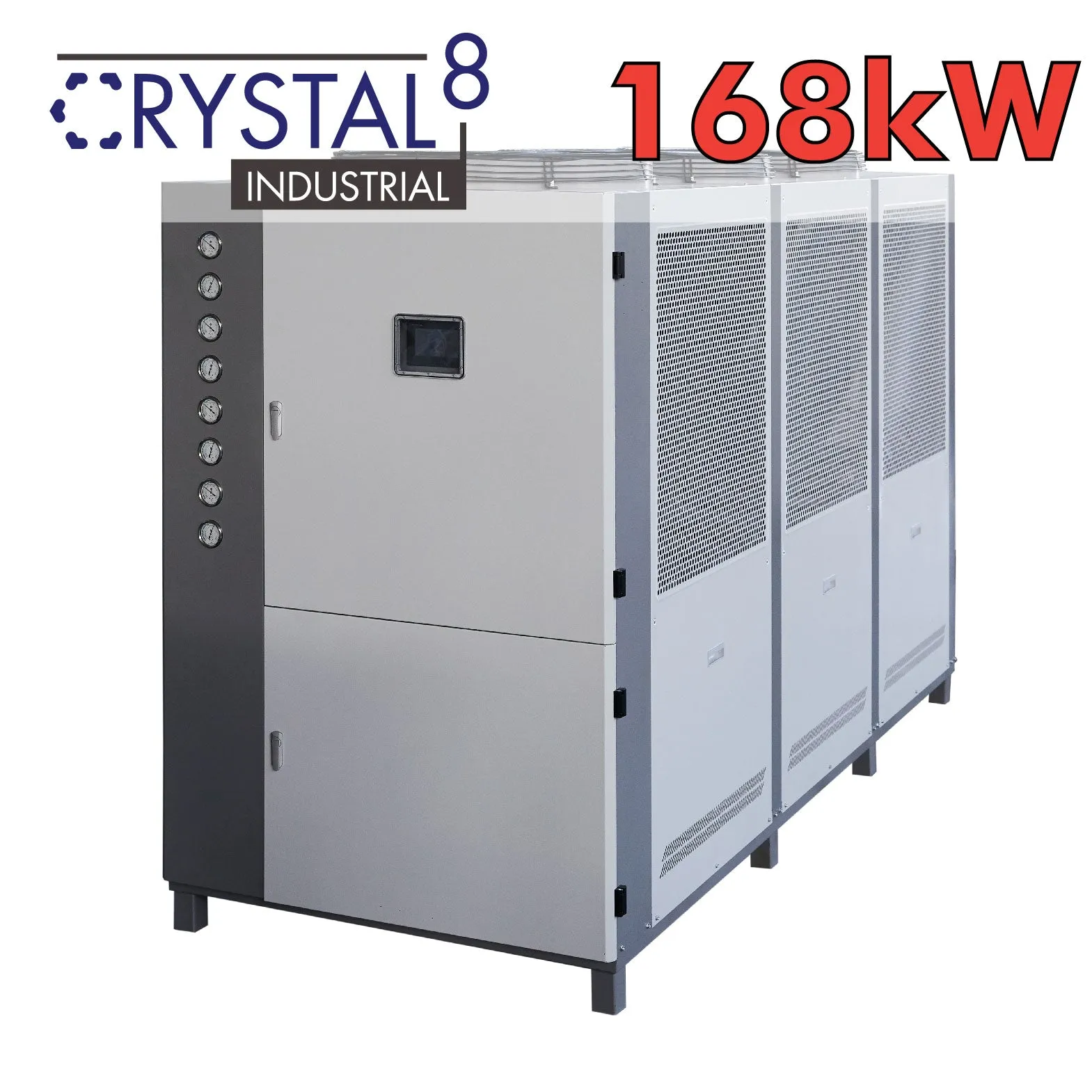 Crystal8 - 168kw Industrial Glycol Chiller- 380v - Three Phase