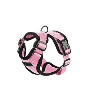 Escape Proof Soft Adjustable Vest Harnesses F49-8-1247 Small Pink