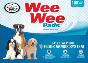 Four Paws Wee-Wee Pad Puppy Housebreaking Pads (50 count)