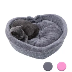 Funki Buys | Pet Beds | Cat Bed | Heart-shaped Cozy Cat Bed