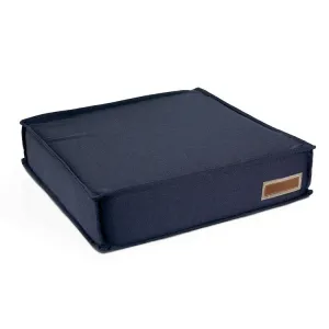 Orthopedic Lounger Medium Pet Bed - Blue Barker