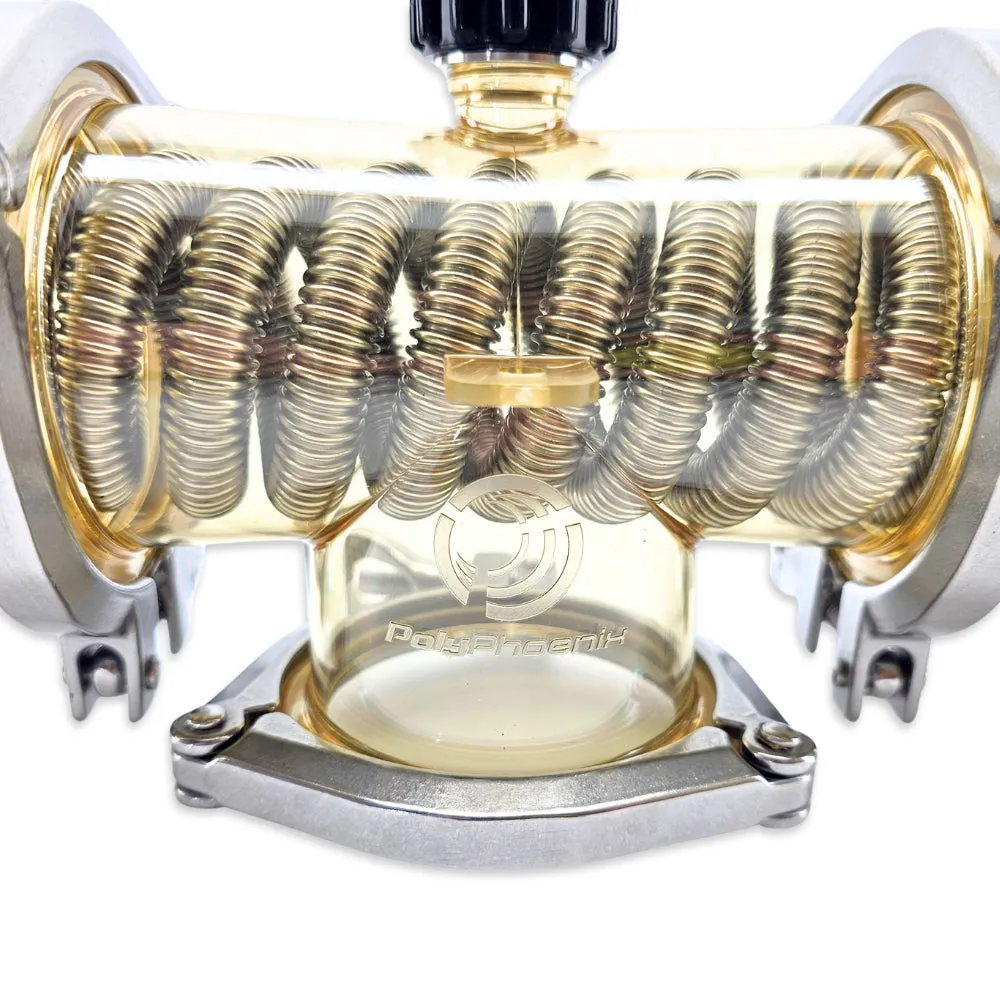 PolyPhoenix - Modular Hammerhead / Vertical Condenser - PPSU 3 Inch TC